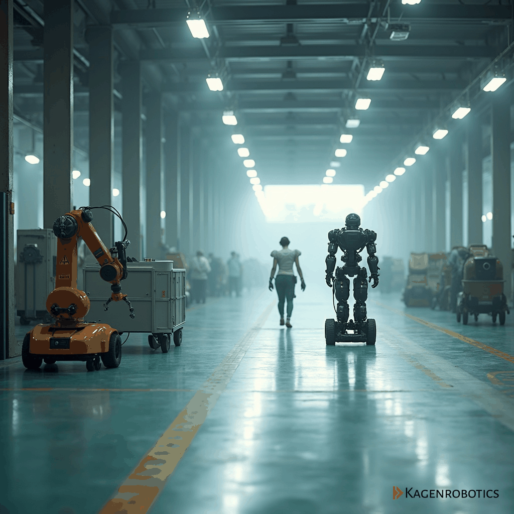2026'da Fiziksel Yapay Zeka: Cobot, AMR, Quadruped ve Humanoid Nasıl Bir Araya Geliyor?